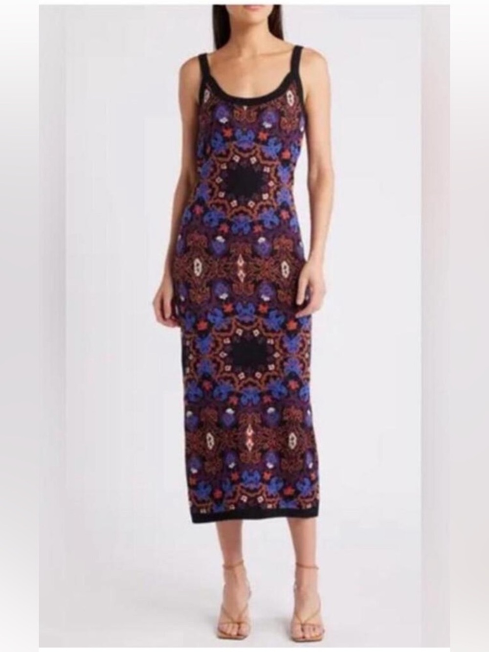 CLEOBELLA Payton Sweater Dress in Venezia Pattern